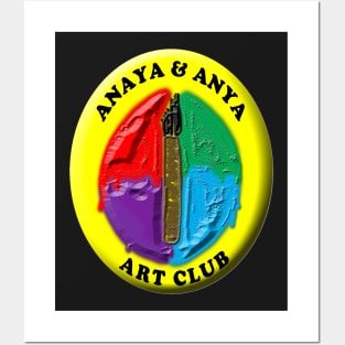 Anaya & Anya Art Club Posters and Art